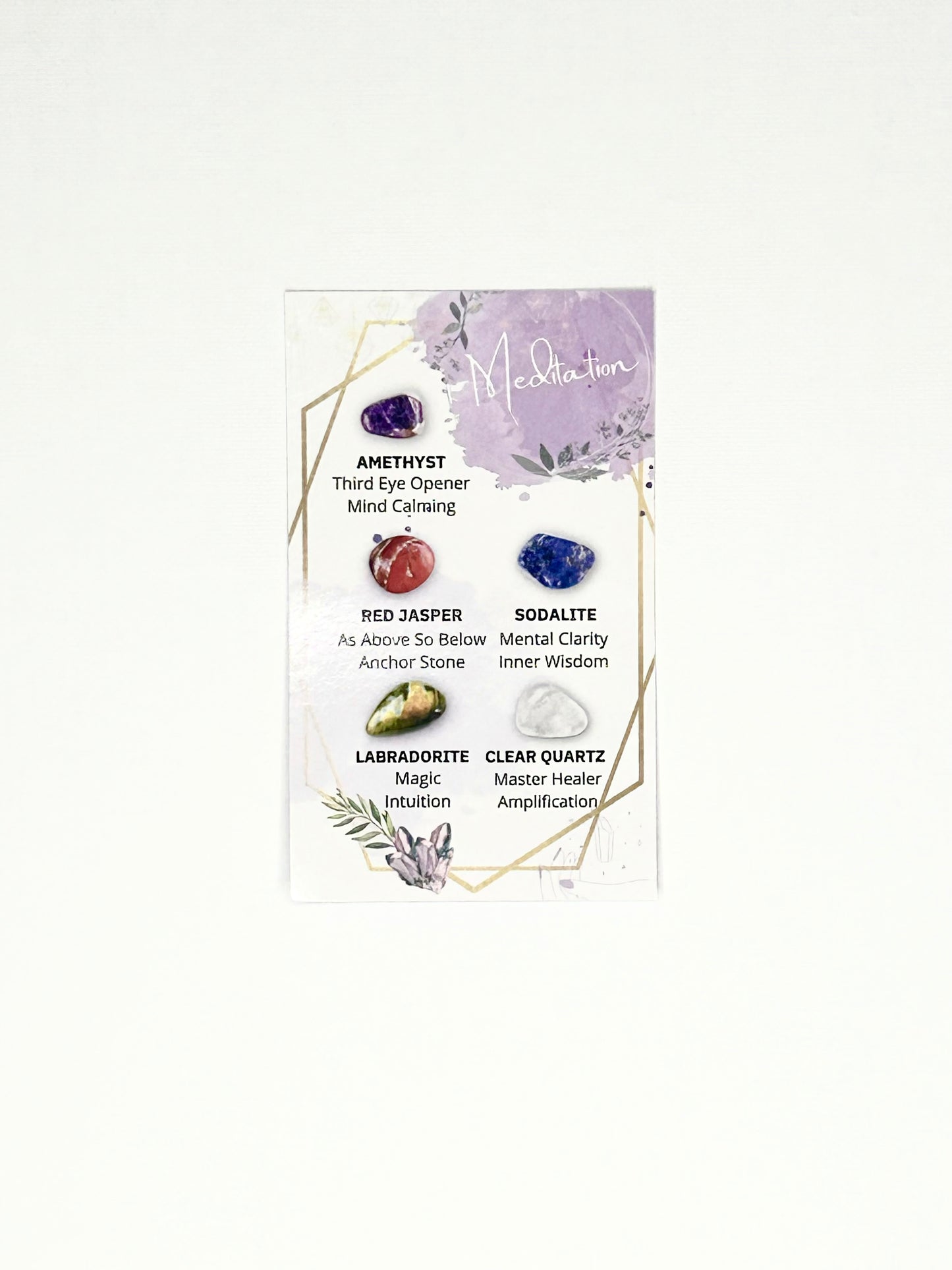 Meditation Crystal Pack