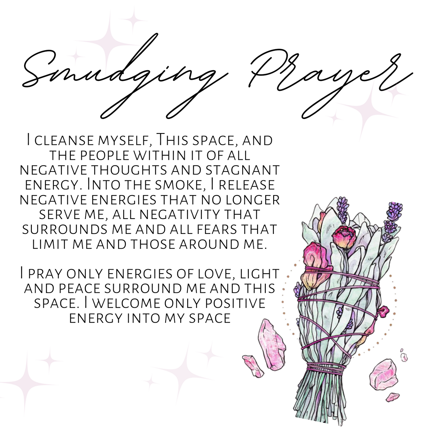 Lavender Smudge Stick