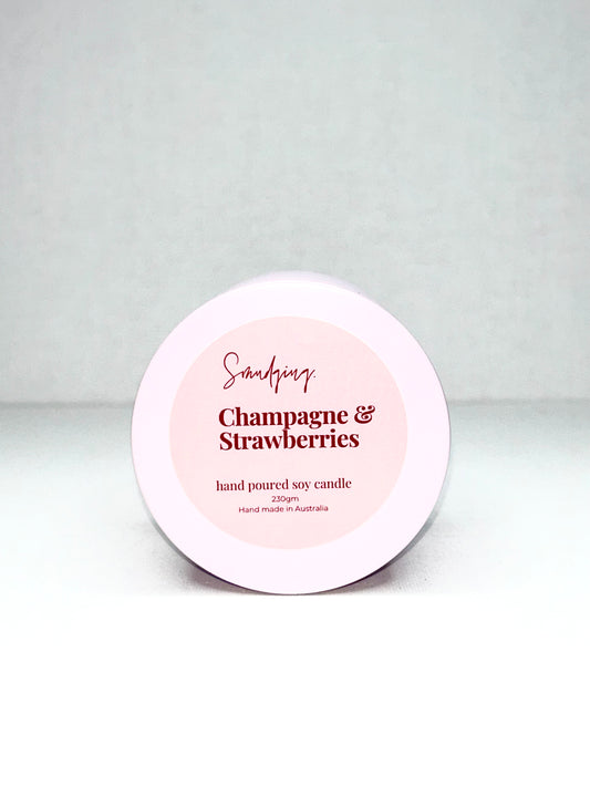 Intention candle-Champagne & Strawberries