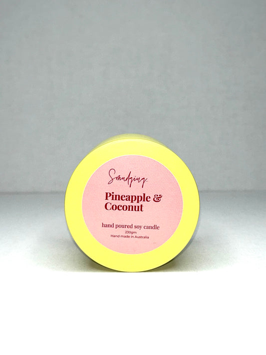 Intention candle-Pineapple & Coconut