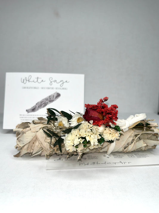 Large Botanical Sage Stick-Bright