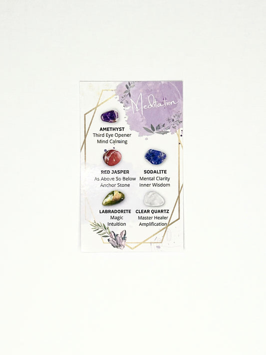 Meditation Crystal Pack