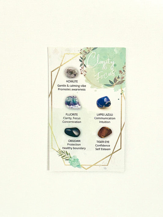 Clarity & Focus Crystal Pack