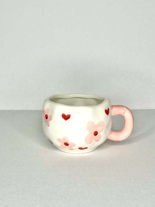 Ceramic Tea Cup  PINK